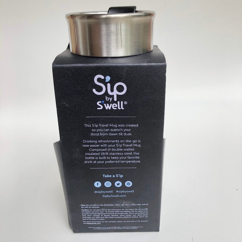 S'ip by S'well Stainless Steel Travel Mug - Picture 3 of 6